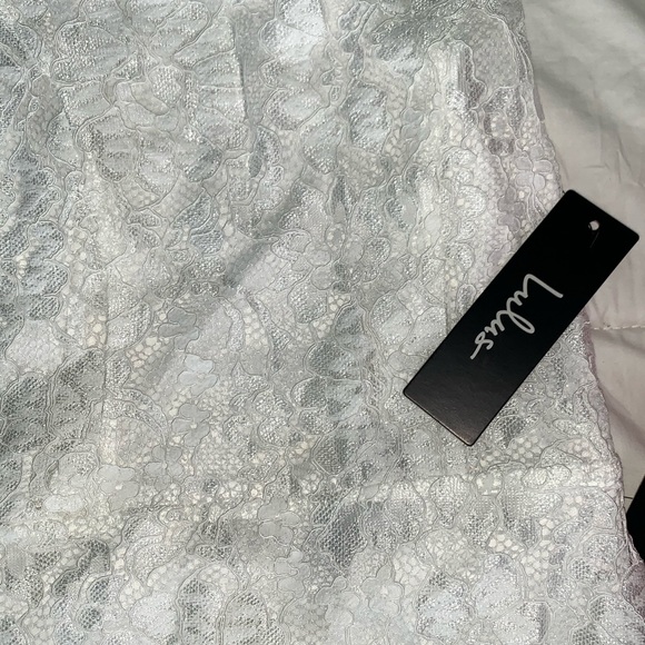 White lace tie up dress! - Picture 5 of 6